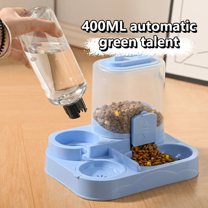 Gravity-Fed Automatic Feeder Cat/ Dog Food Bowl