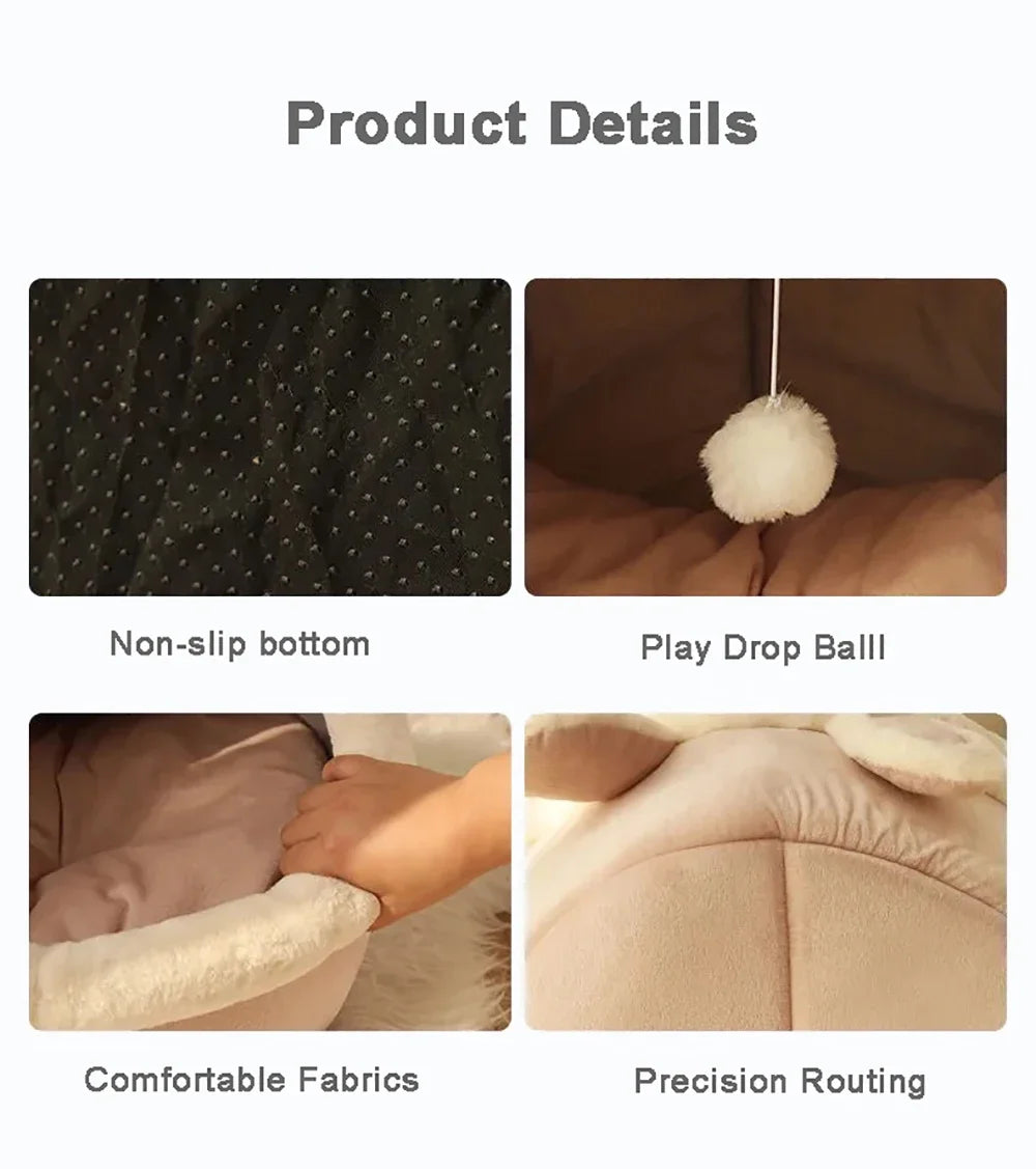 Foldable Cat Bed Pet Bed
