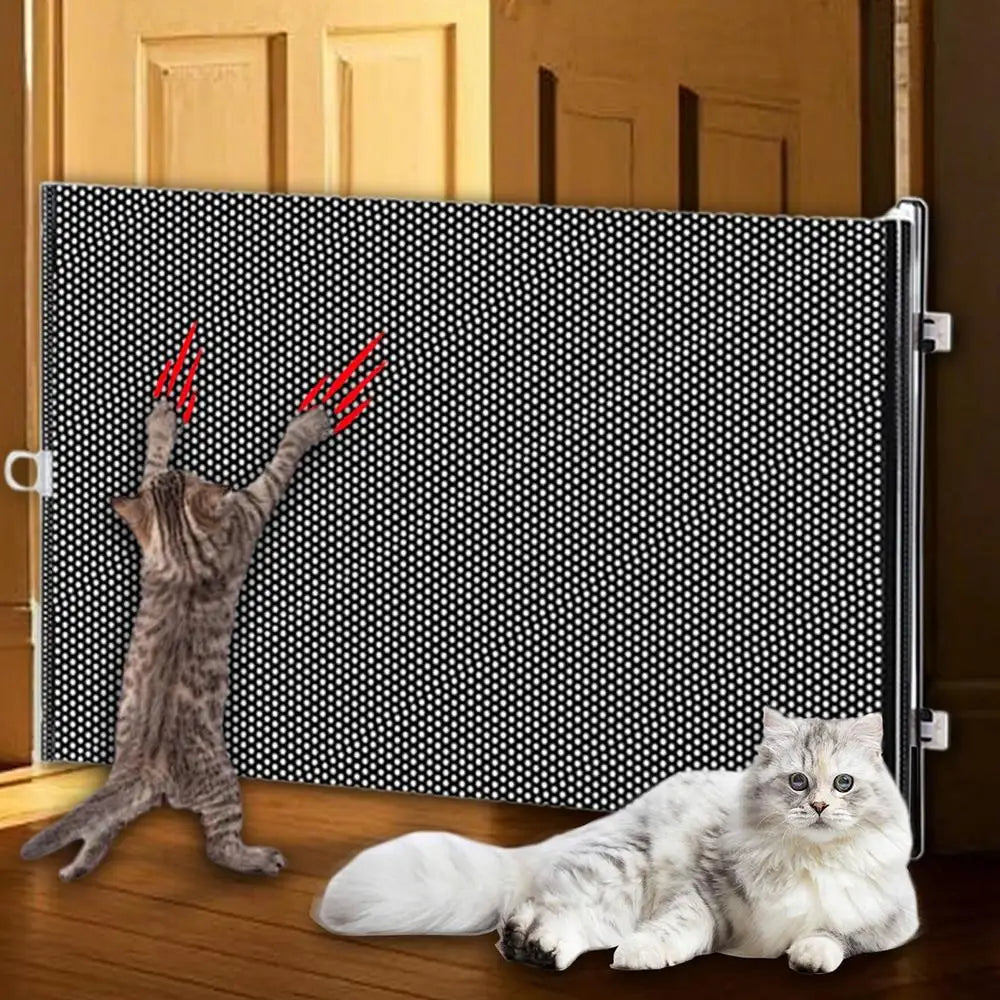 Indoor Retractable Pet Safety Gate