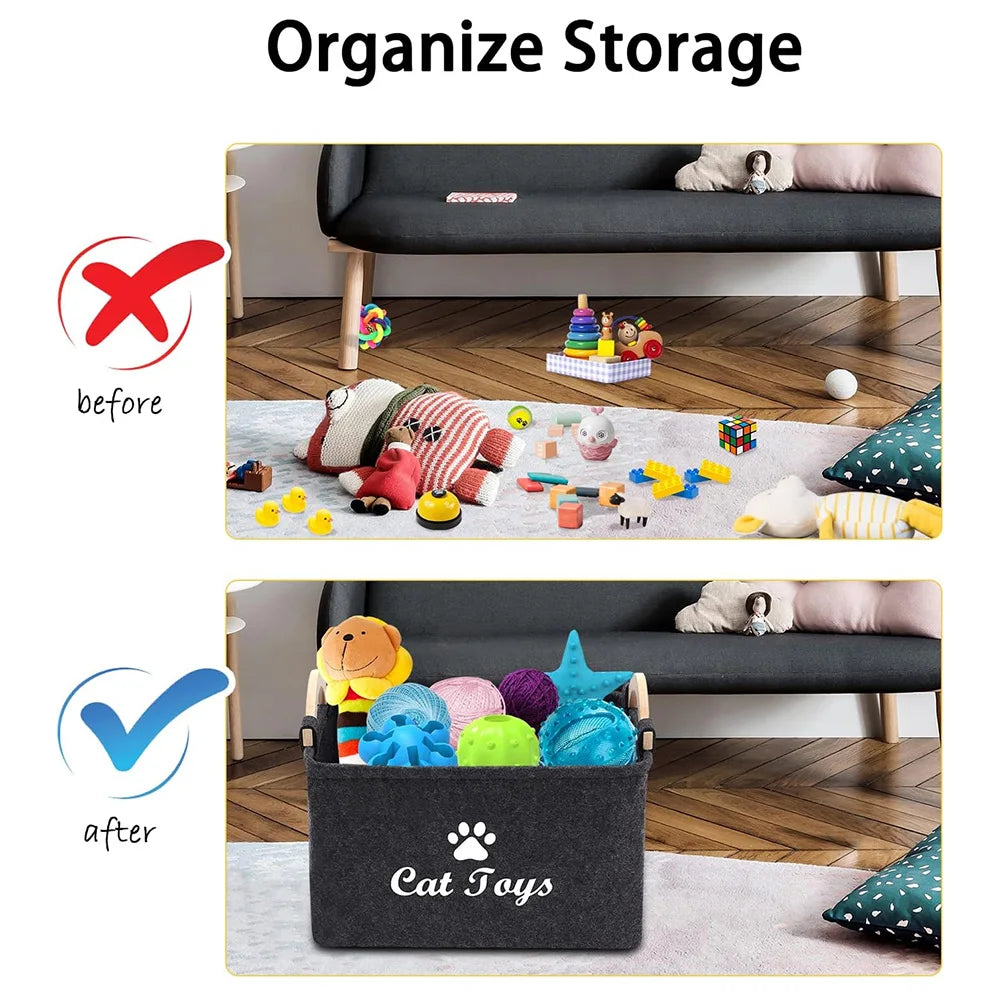 Pet Toy Storage Box