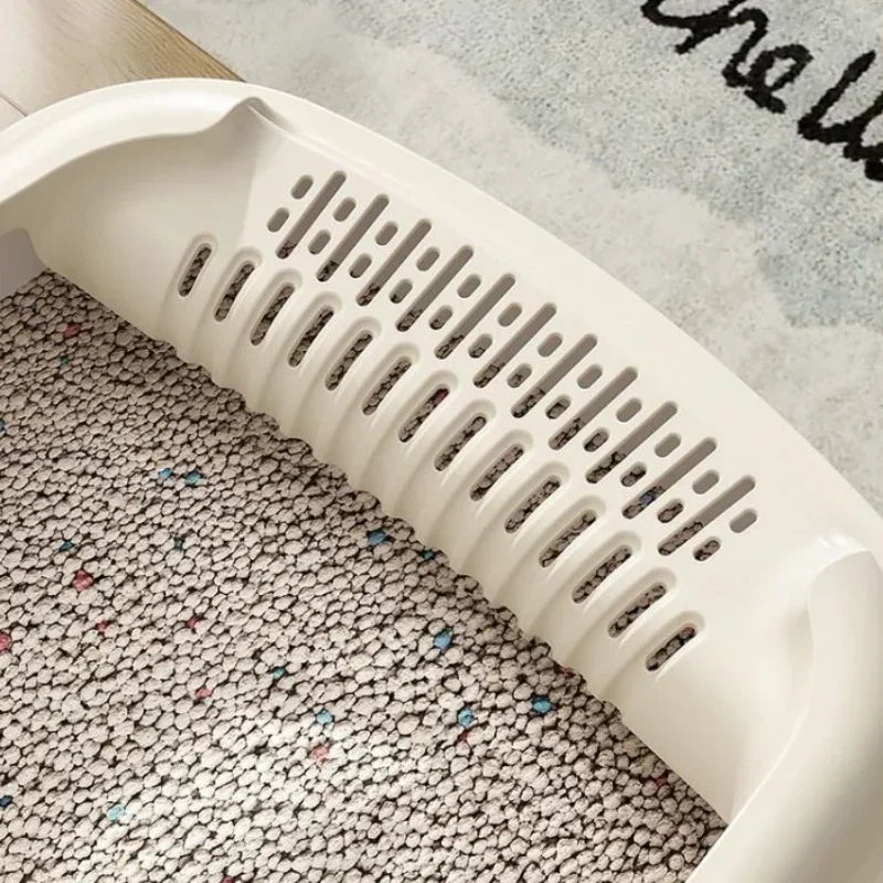 Anti-Splash Cat Litter Box & Bedpan