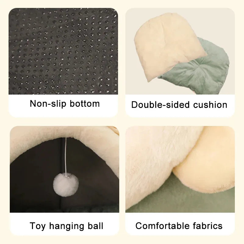 Foldable Cat Bed Pet Bed