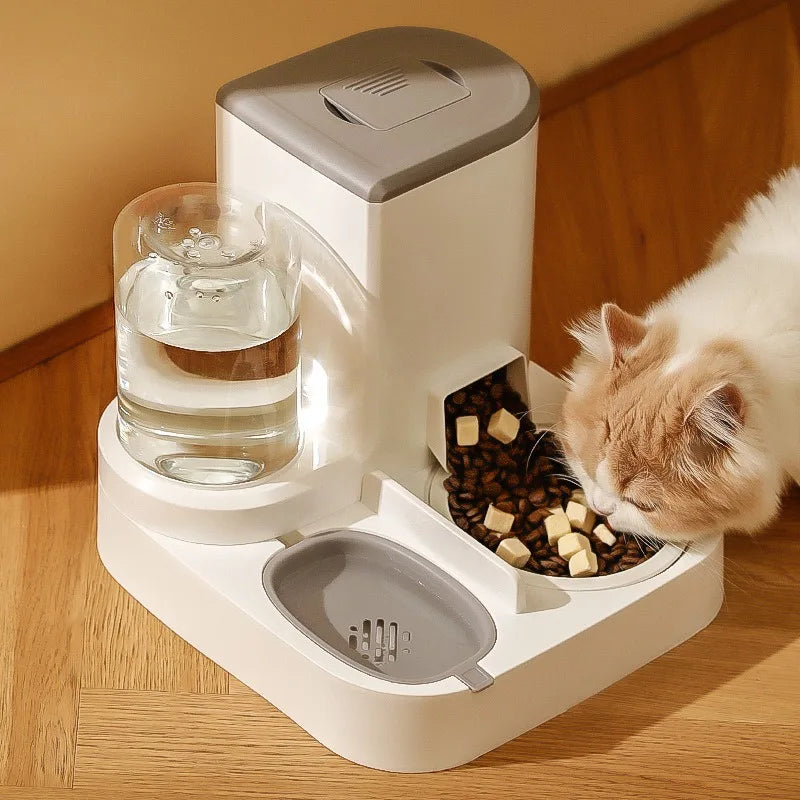 Automatic Dog Cat Feeder and Water Dispenser