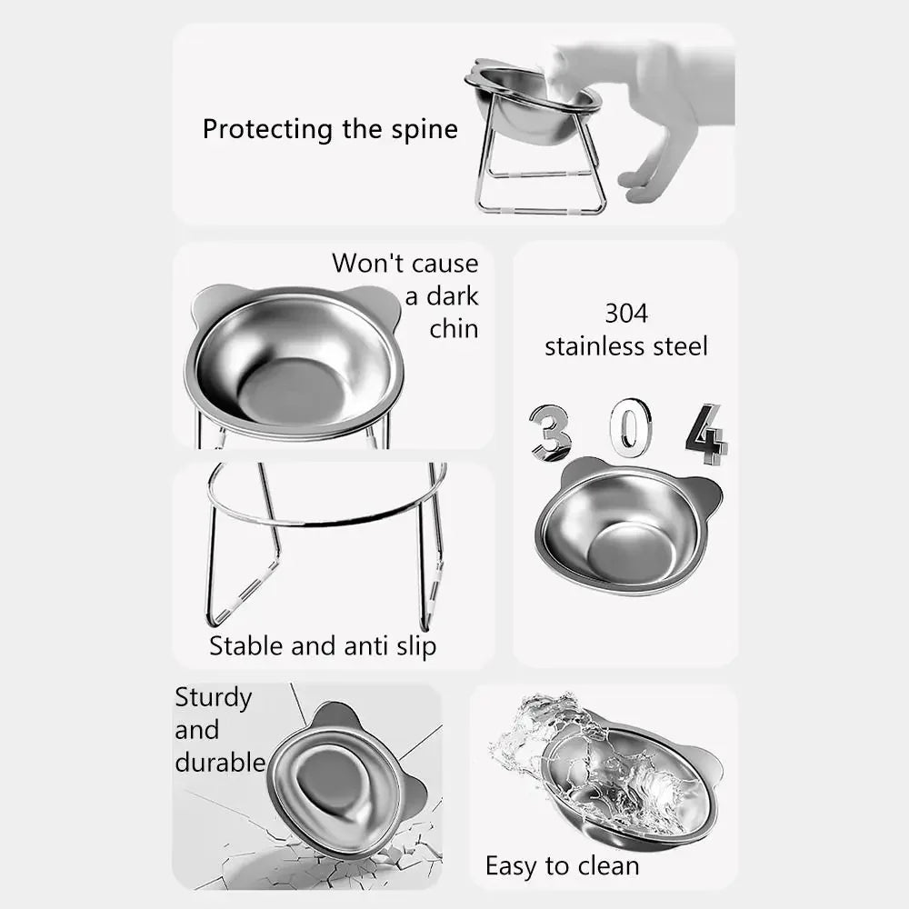 Raised Cat Bowl