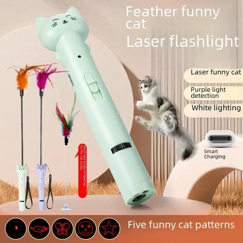 USB Charging Laser Cat Toy