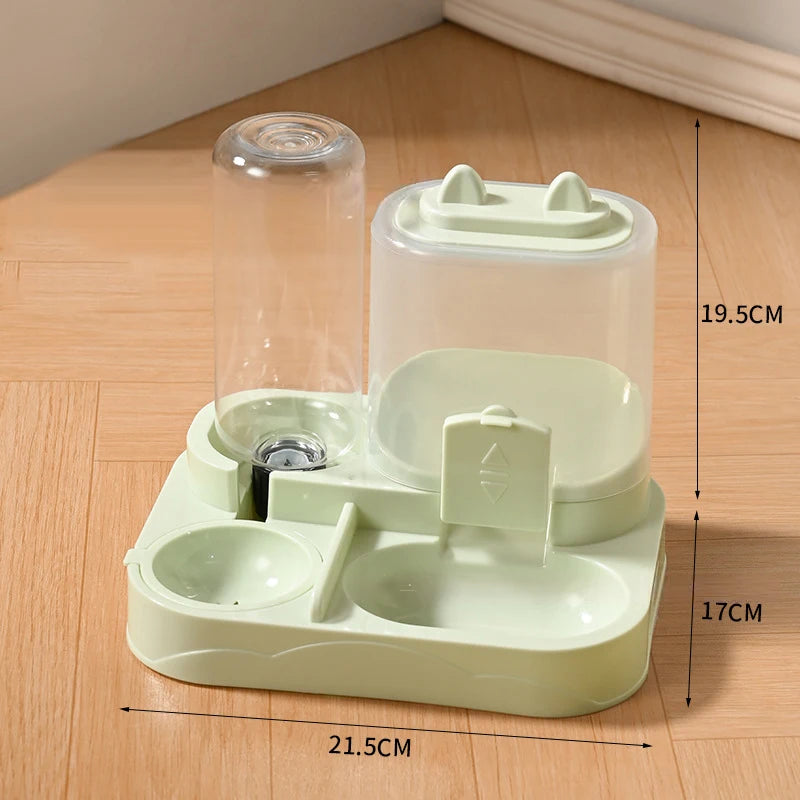 Gravity-Fed Automatic Feeder Cat/ Dog Food Bowl