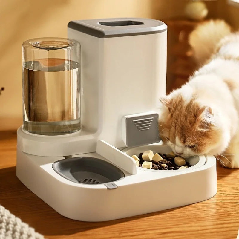 Automatic Dog Cat Feeder and Water Dispenser