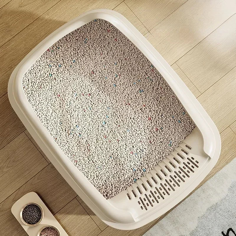 Anti-Splash Cat Litter Box & Bedpan