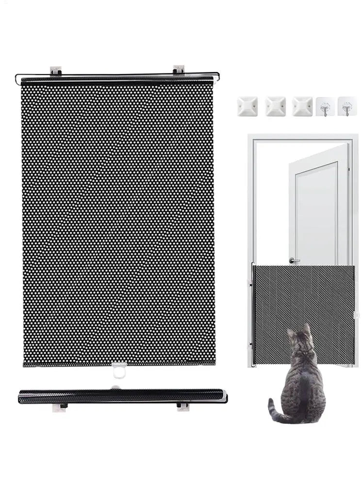 Indoor Retractable Pet Safety Gate