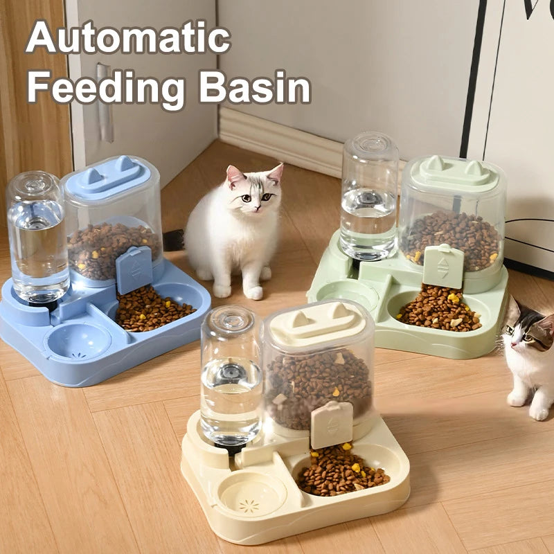 Gravity-Fed Automatic Feeder Cat/ Dog Food Bowl
