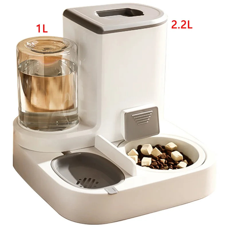 Automatic Dog Cat Feeder and Water Dispenser