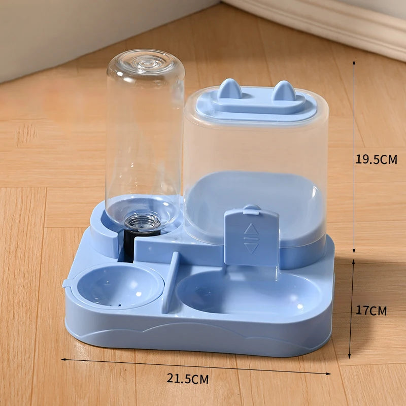 Gravity-Fed Automatic Feeder Cat/ Dog Food Bowl