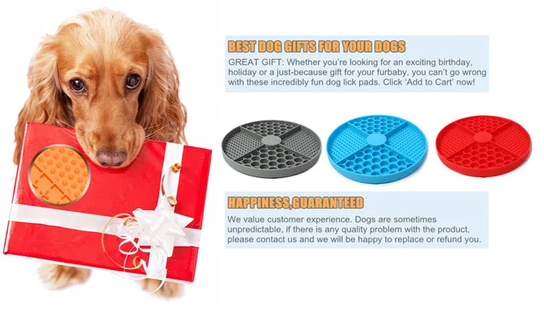 Silicone Licking Slow Feeder With Suction