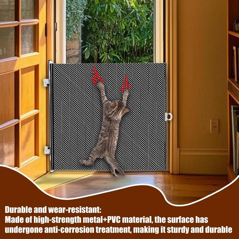 Indoor Retractable Pet Safety Gate
