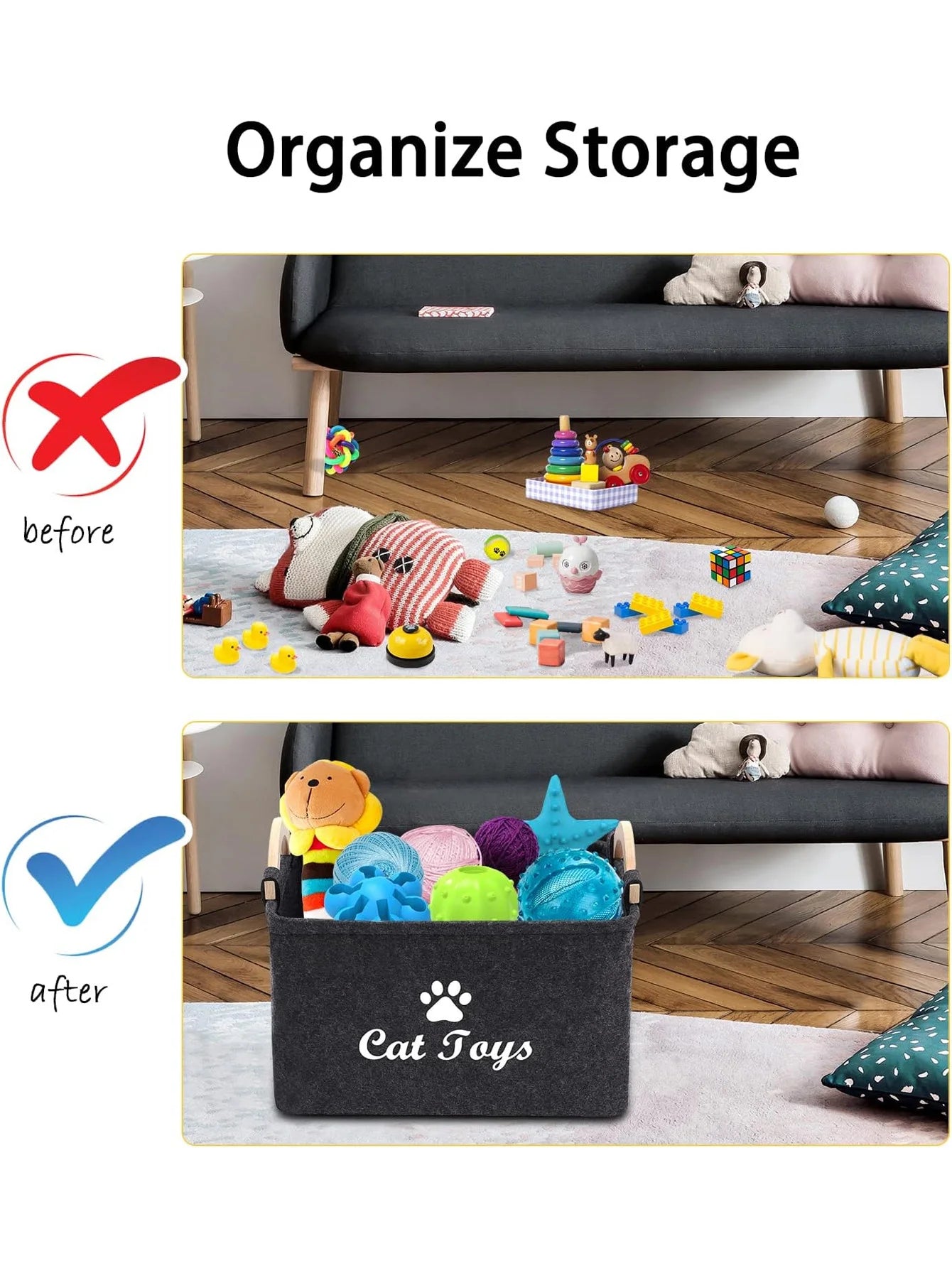 Pet Toy Storage Box