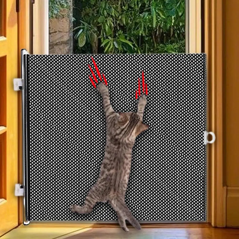 Indoor Retractable Pet Safety Gate