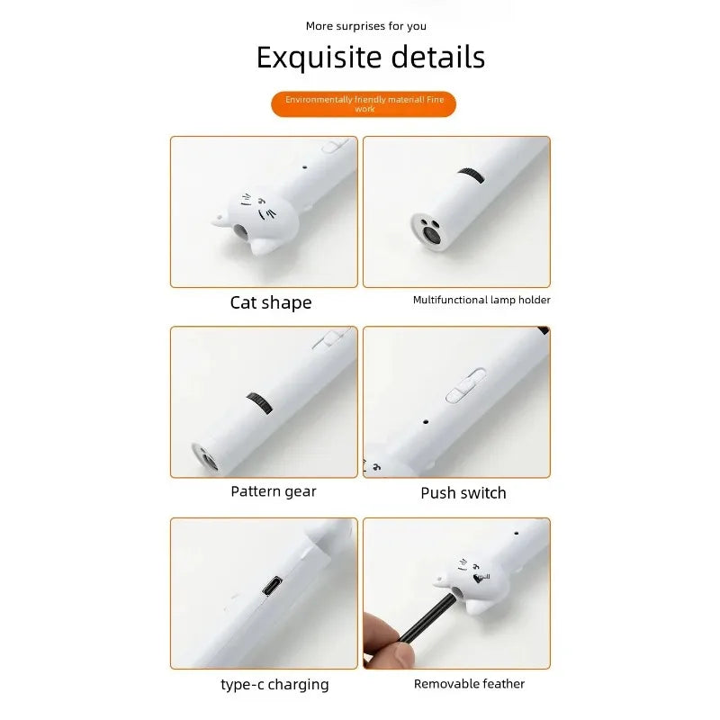 USB Charging Laser Cat Toy