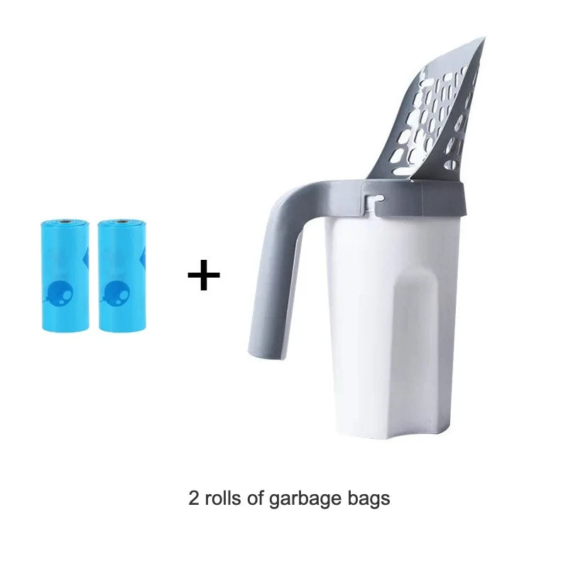 Cat Poo Shovel Set with Storage Box