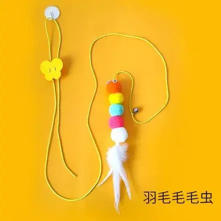 Retractable Door Hanging Cat Toy