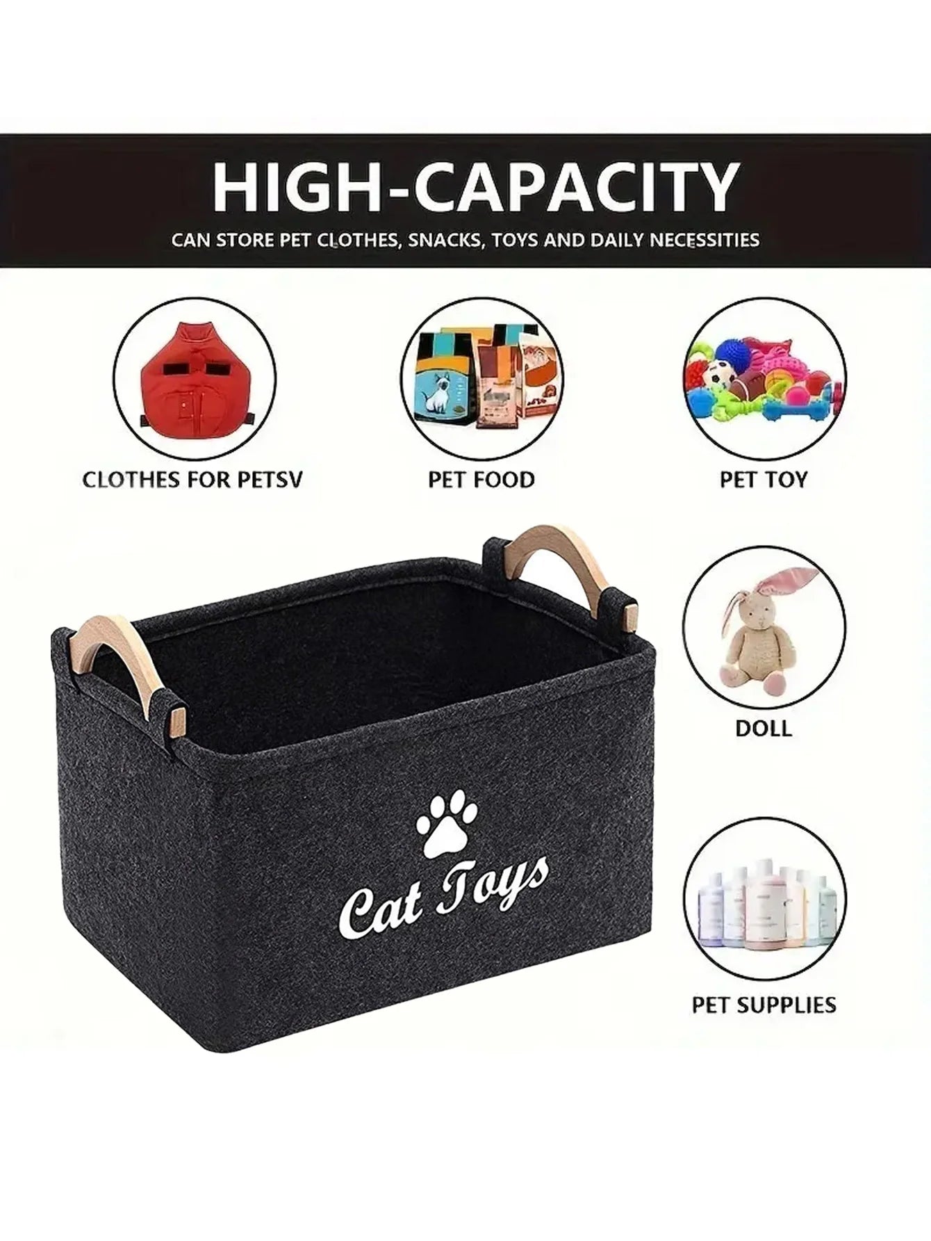 Pet Toy Storage Box