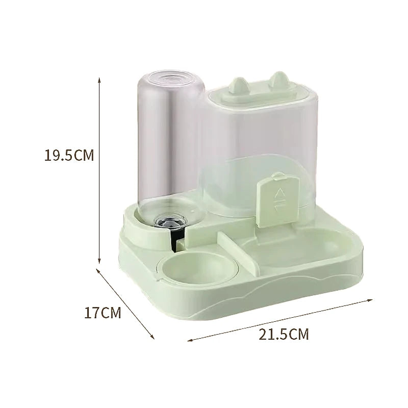 Gravity-Fed Automatic Feeder Cat/ Dog Food Bowl
