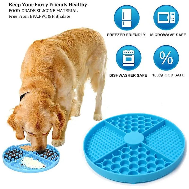 Silicone Licking Slow Feeder With Suction