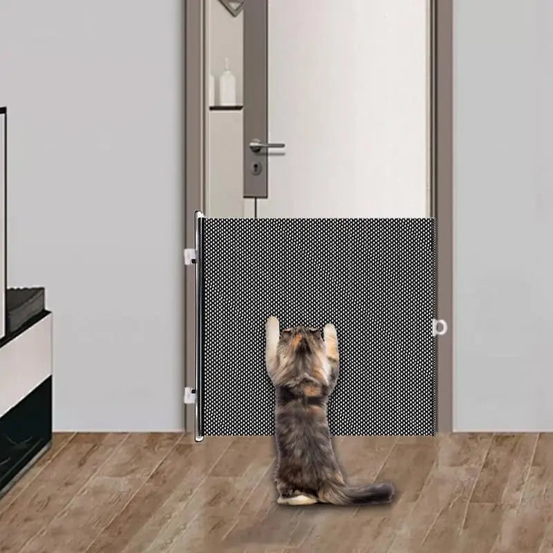 Indoor Retractable Pet Safety Gate