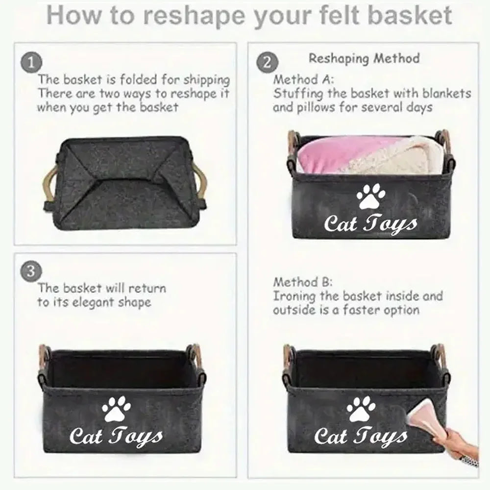 Pet Toy Storage Box