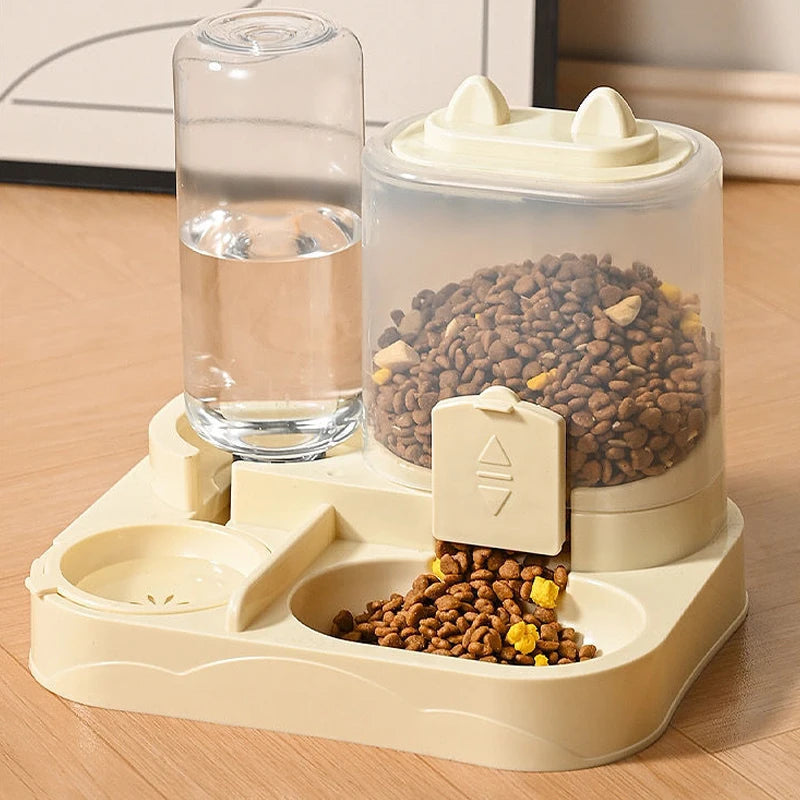 Gravity-Fed Automatic Feeder Cat/ Dog Food Bowl