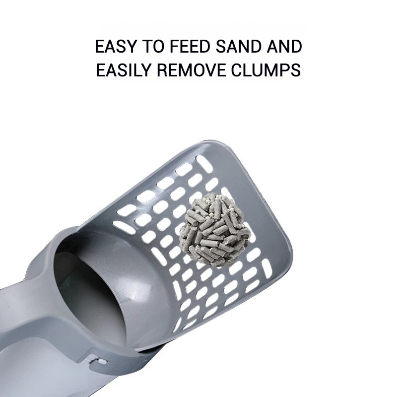 Cat Poo Shovel Set with Storage Box