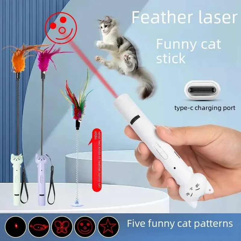 USB Charging Laser Cat Toy