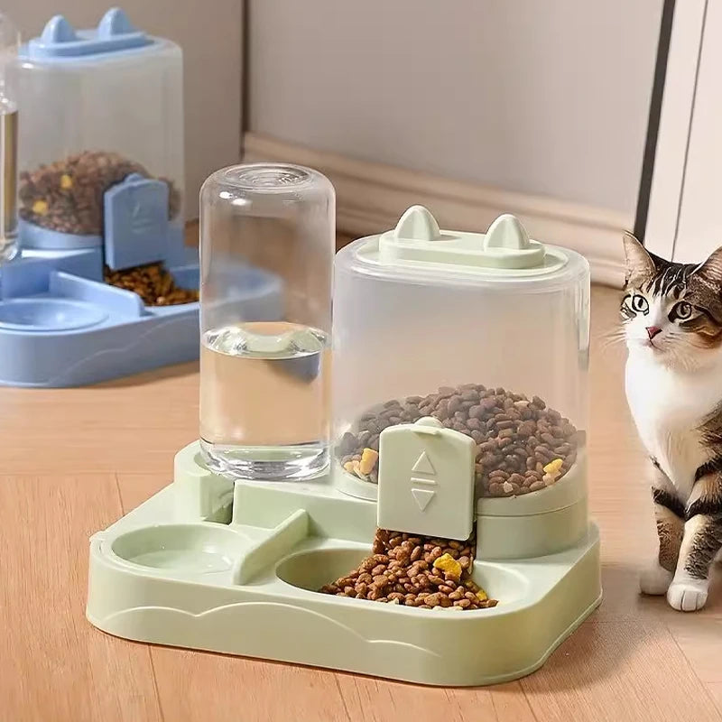 Gravity-Fed Automatic Feeder Cat/ Dog Food Bowl